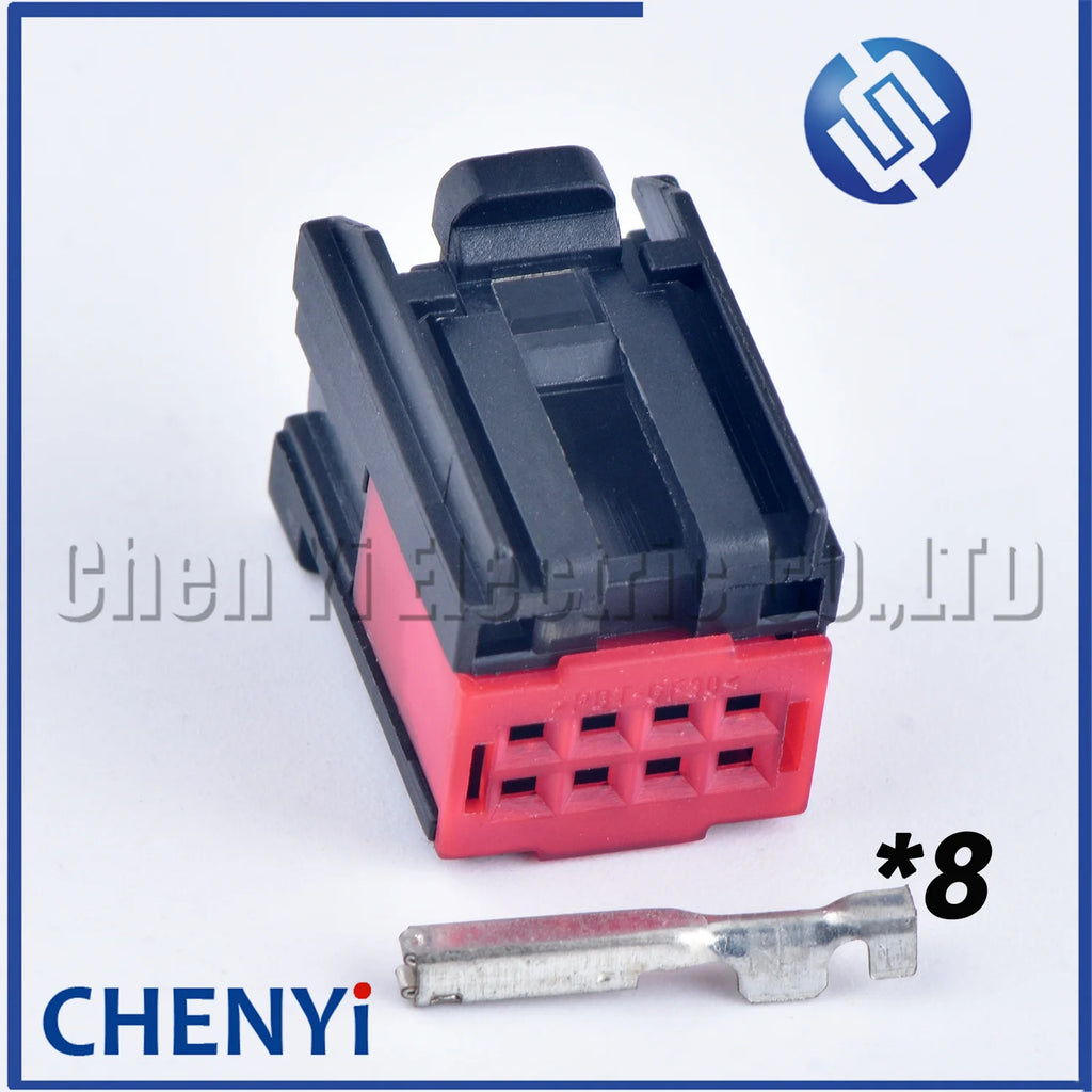 8 Pin Automobile connector Automotive Multimedia control panel male female plug For Ford Focus 1419158-8 1456987-3 1411168-1