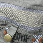 Summer Men Outdoor UV Protection Wide Brim Hiking Hat Mesh Fisherman Hat Beach Sunscreen Cap Summer Bucket Hats Men Amagi