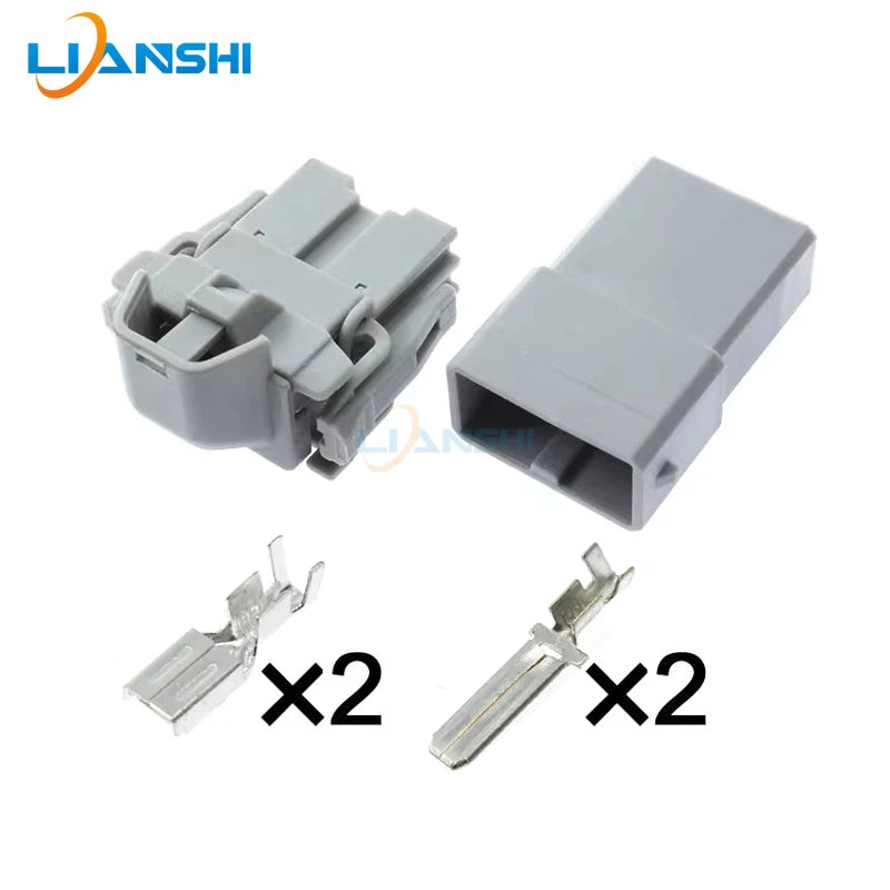 6098-0296 is suitable for the 2P male and female plugs of the door subwoofer audio system of Honda Fit, Sporza and Van Rui