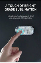Car Interior Dome Light Finger Touch Sensor Mini LED Reading Lamp Roof Magnets USB Charging Atmosphere Dome Lamp Senser Tools Ne