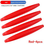 4/6Pcs Car Bumper Anti-collision Strips Door Body Scratch Automotive Protective Tape Strips Door Guard Lip Stickers Amagi