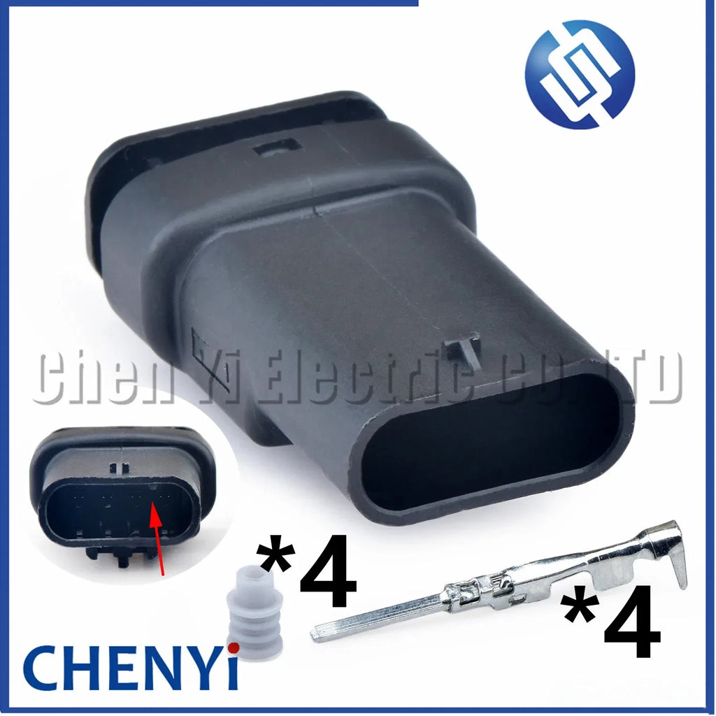 4 Pin Auto waterproof connector Urea pump temperature and pressure sensor plug 10021265 10092981 13576823 10011620 10026005