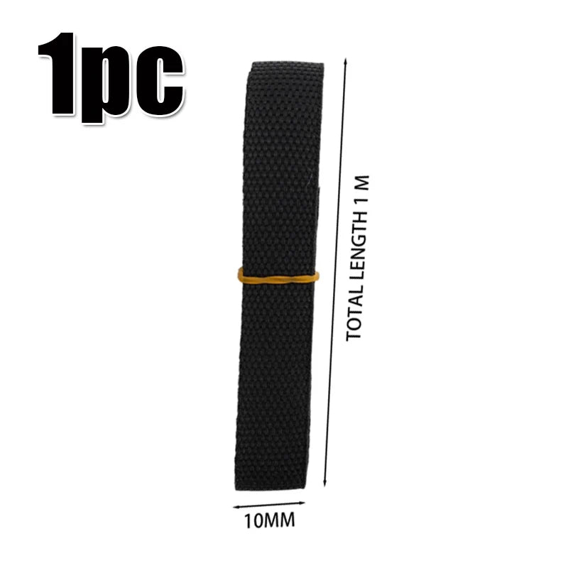 1-10pcs Car Insulation Cable Sleeves Black Braided Heat Shrink Tube Line Organizer Flam Retardant Wire Wrap Sheath Protection
