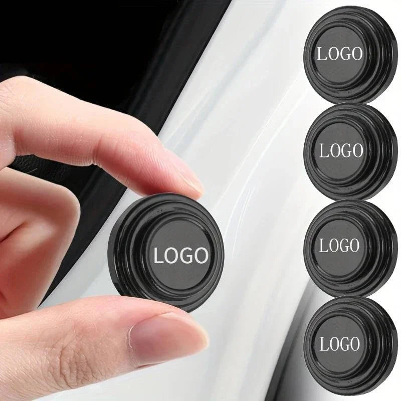 Customized 10 Pieces Car Silicone Shock Pad Shock Absorption Buffer Gasket Sound Insulation Pad Mount Protective Door Mute Anti