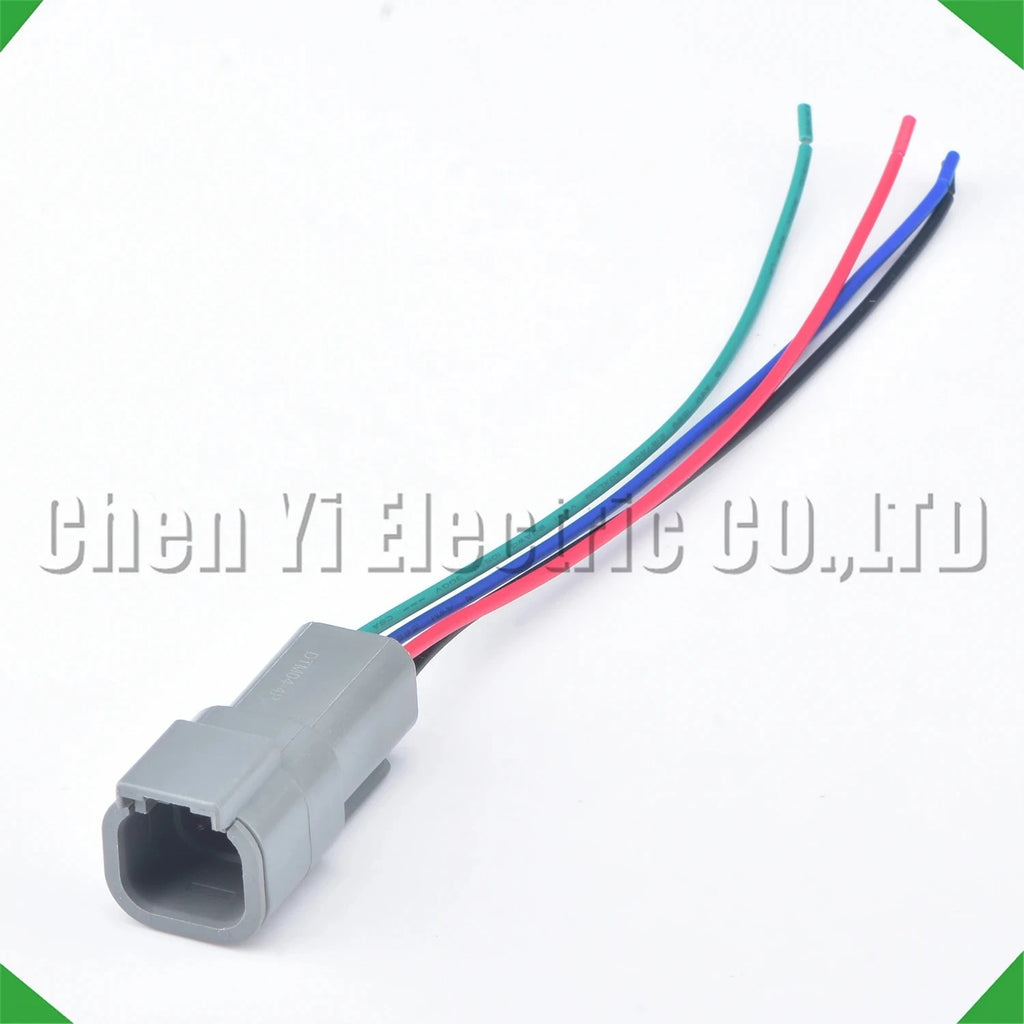 4-Pin Wire Harness Harness female Automotive waterproof connector Sealed Harness wires