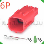 6-Pin Auto Connector Connector Automotive Connectors Diagnostic headlights Honda led