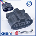 6 Pin auto MAF Sensor Ignition Distributor For Mitsubishi Proton Wira MMC Perdana Waja Distributor Throttle Position Body Plug
