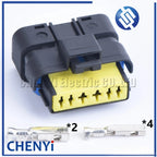 6 Pin female gray or black Accelerator pedal auto connector for citroen Peugeot Renault 211PL069S0049 211PC069S0049