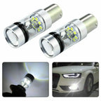 2Pcs 100w 1156 Ba15s 382 P21w Xbd Bright Led Stop Reverse Light Canbus Bulb Auto DRL Reverse Light Stop Lamps
