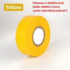 10/50/100 Rolls Electrical PVC Insulation Tape, Black Wire Wrapping Tape 10M/20M Length, 0.71 Inch Wide for Electrical Repair