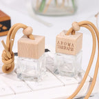 Car Air Freshener Diffuser Hangings Bottle Unique Golden Glitter Auto Oil Diffuser Unique Golden Glitter Automotive Air Amagi
