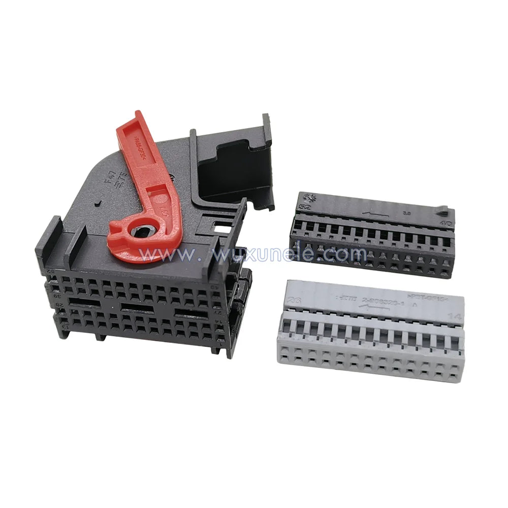52 Pin 284972-1 Unsealed ECU Automotive Connector