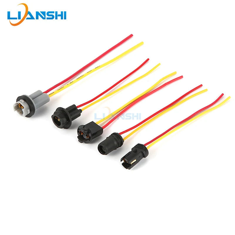 Automobile and motorcycle T10, T13, T15 instrument lights, lamp sockets, indicator lights, brake lights, turn signals, LED lamp