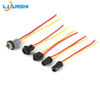Automobile and motorcycle T10, T13, T15 instrument lights, lamp sockets, indicator lights, brake lights, turn signals, LED lamp