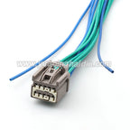 10 Pin Car Rearview Mirror Cable Socket Male Plugs For Ford Focus 7282-6455-40