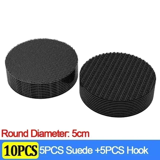 100/2pcs Carpet Fixing Stickers Double High Adhesive Car Fixed Patches Non-slip Mat Home Floor Foot Mats Non-slip Grip Tapes Ama