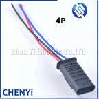 4 Pin Fuel Injector Intake Pressure Sensor Plug Nitrogen oxygen sensor plug water temperature sensor Connector Pigtail 1718657-1