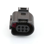 6 Pin Connector Waterproof 1.5mm Male Female Connector Automobile Wiring Harness Cable Socket for Audi VW 42121200 1J0973713G