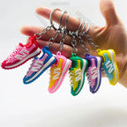 Shoe Keychains For Men 6pc/1pcs Mini Cute Cool Sneaker Keychain PVC For Favors Collectible For Sneaker Fans Bag Pendant Tools