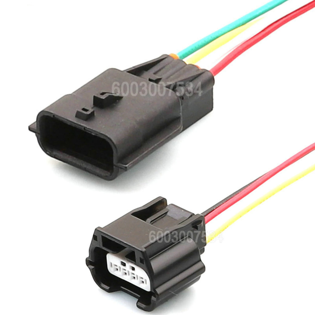 4 Pin Connector Waterproof 0.6mm Male Female Connectors Motorcycle Electrical Harnesses Wiring Harness 7282-8853-30 7283-8853-30