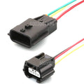 4 Pin Connector Waterproof 0.6mm Male Female Connectors Motorcycle Electrical Harnesses Wiring Harness 7282-8853-30 7283-8853-30