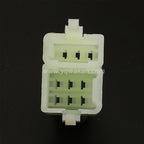 9PIN Connector 2.8mm Unsealed Male Female Connectors Wiring Harness Cable Socket 8-968971-1 Grey Yellow White