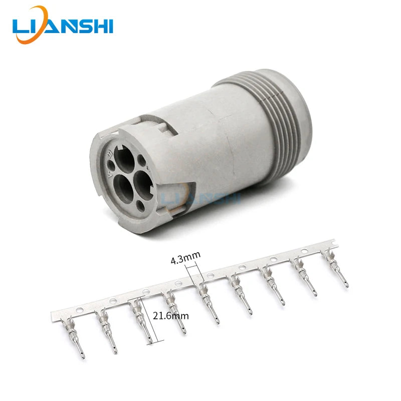HD14-3-96P automotive waterproof connector, HD16-3-96S gray 3-pin plug, HD10-3-96P