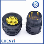 33 Pin automotive waterproof connector PCB ECU Car body door chassis wiring harness plug 33503444 For Peugeot 207 407 Citroen C5
