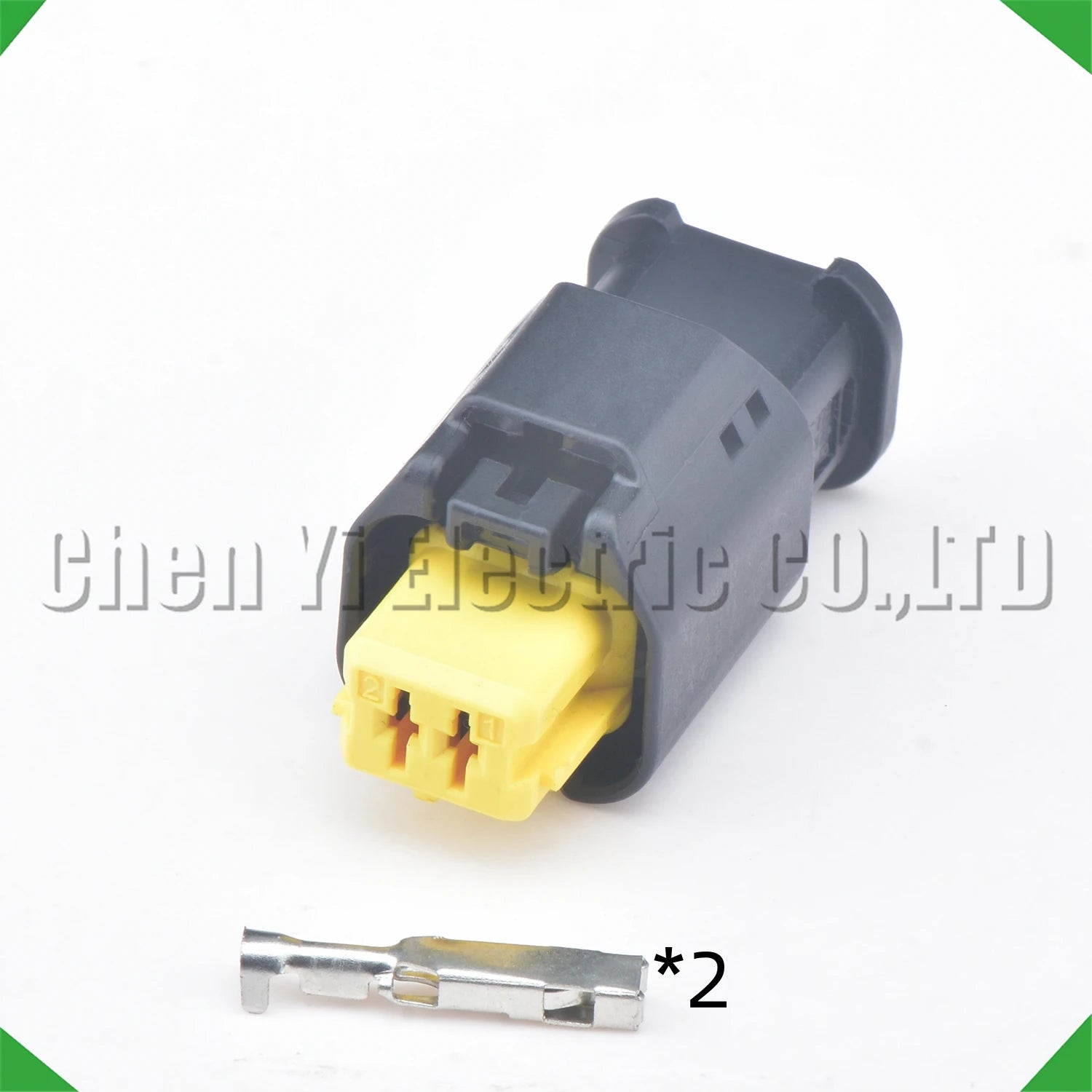 2-Pin Connector Connector Waterproof Connector Peugeot Citroen sensor headlight