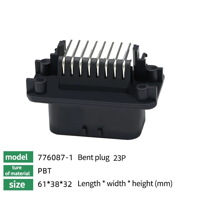 1/5/20 PCS ECU Bent Pin Plug Automotive Waterproof Connector Socket Terminal Male Female PBT 776280/776266/776087/776163
