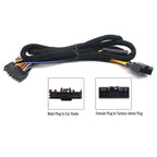 The dedicated connection cable plug for automotive DSP power amplifiers is suitable for the new Ford Focus/Kuga PNP-PZ019