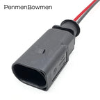 1 Set 2 Pin 1.5mm Auto 1J0973802 Temp Deflation Valve Waterproof Female Male Electrical Connectors Wire Harness Plug 1J0973702