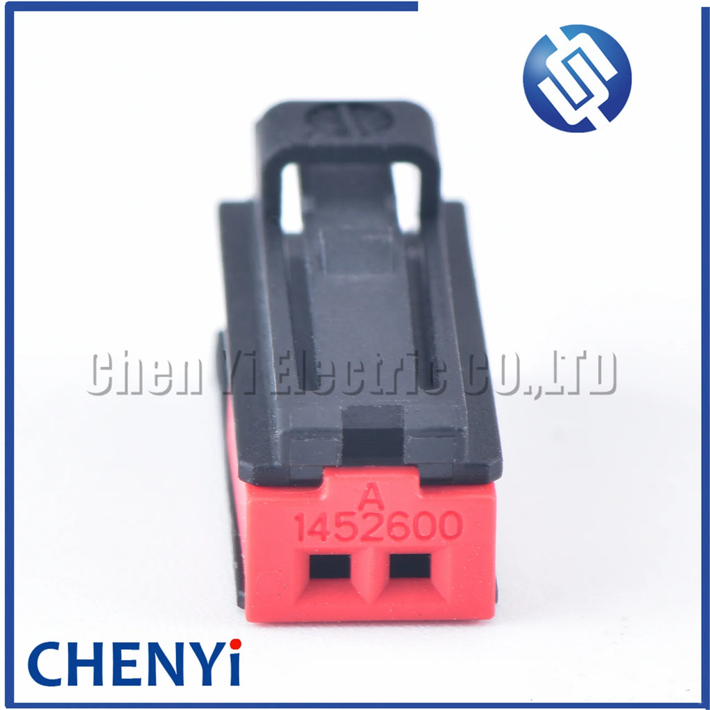 2 Pin female Automobile Cable Harness Connector Unsealed Electric Wire plug Socket With Pins 1452599-1 1452600 For Ford