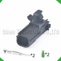 2-Pin Connector Headlight front wheel sensor harness connector 12416 headlight sensor