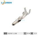 100pcs 02092103 connector terminals, copper parts, pins, G405 DJ212C-2.3B