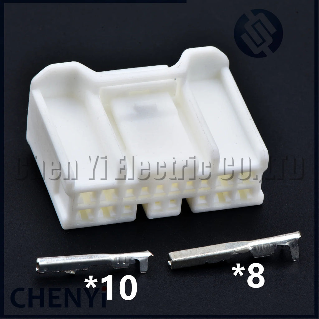 18 Pin male or female Automobile Wire Connector Head unit audio plug 90980-12739 6098-5594 6098-5604 with Pin For Mazda Axela
