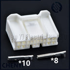 18 Pin male or female Automobile Wire Connector Head unit audio plug 90980-12739 6098-5594 6098-5604 with Pin For Mazda Axela
