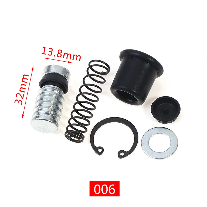 1Set 11mm 12.7mm 14mm 16mm Motorcycle Clutch Brake Pump Piston Plunger Repair Kits Master Cylinder Piston Rigs Repair Accessorie