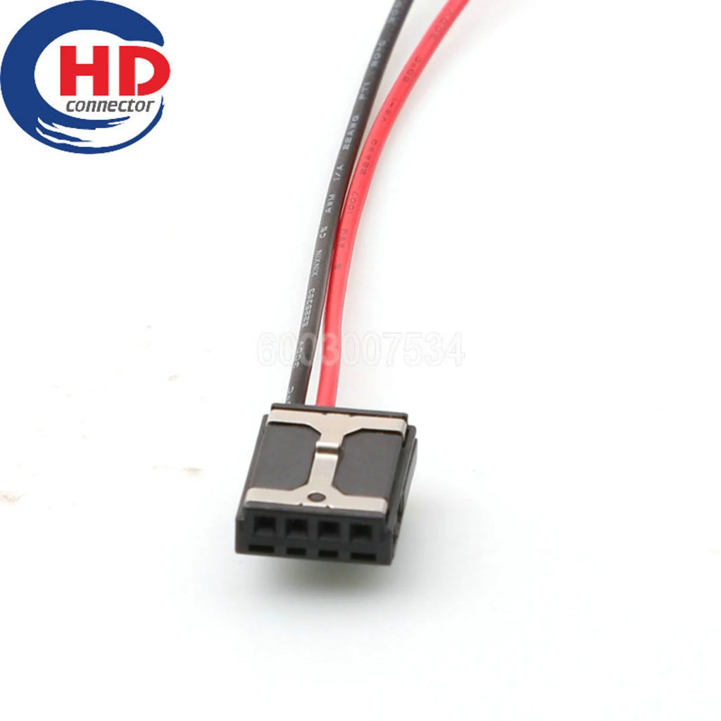 4 Pin Connector Unsealed 0.6mm Series Male Female Connectors Motorcycle Electrical Harnesses Wiring Harness 8E0972643 1534130-1