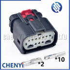 12 Pin Automotive waterproof connector Car headlight plug 160111-6001 160112-6001 160111-6051 160112-6017 For Chevrolet GM
