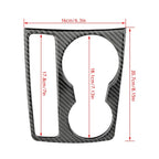 For Audi A4 B8 A5 2009 2010 2011 2012 2013 2014 2015 Carbon Fiber Center Console Water Cup Holder Cover Trim Accessories Tools