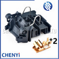 2 Pin Auto connector H1 H7 Low Beam Lamp Full Beam Headlight Bulb Holder Adapter Wire harness Bulb Socket Plug For Ford MK2 MK3