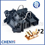 2 Pin Auto connector H1 H7 Low Beam Lamp Full Beam Headlight Bulb Holder Adapter Wire harness Bulb Socket Plug For Ford MK2 MK3