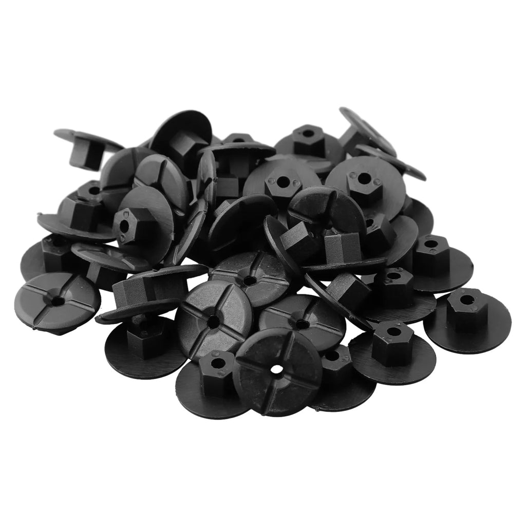 50Pcs Unthreaded Nut Clips For Mercedes For BMW 2019900050 51711958025 Car Snap Nut Fender Snap Interior Accessories