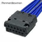 1 Set 13 19 Pin 13158679 Auto Door Composite Electrical Cable Connectors Female Wire Harness Plug For OPEL