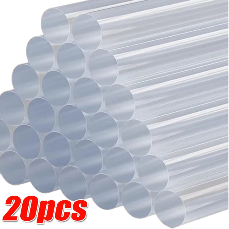 1-30PCS Transparent Hot Melt Glue Stick Strong Adhesive DIY Handmade Glue Stick Car Repair High Viscosity Hot Melt Glues Sticks