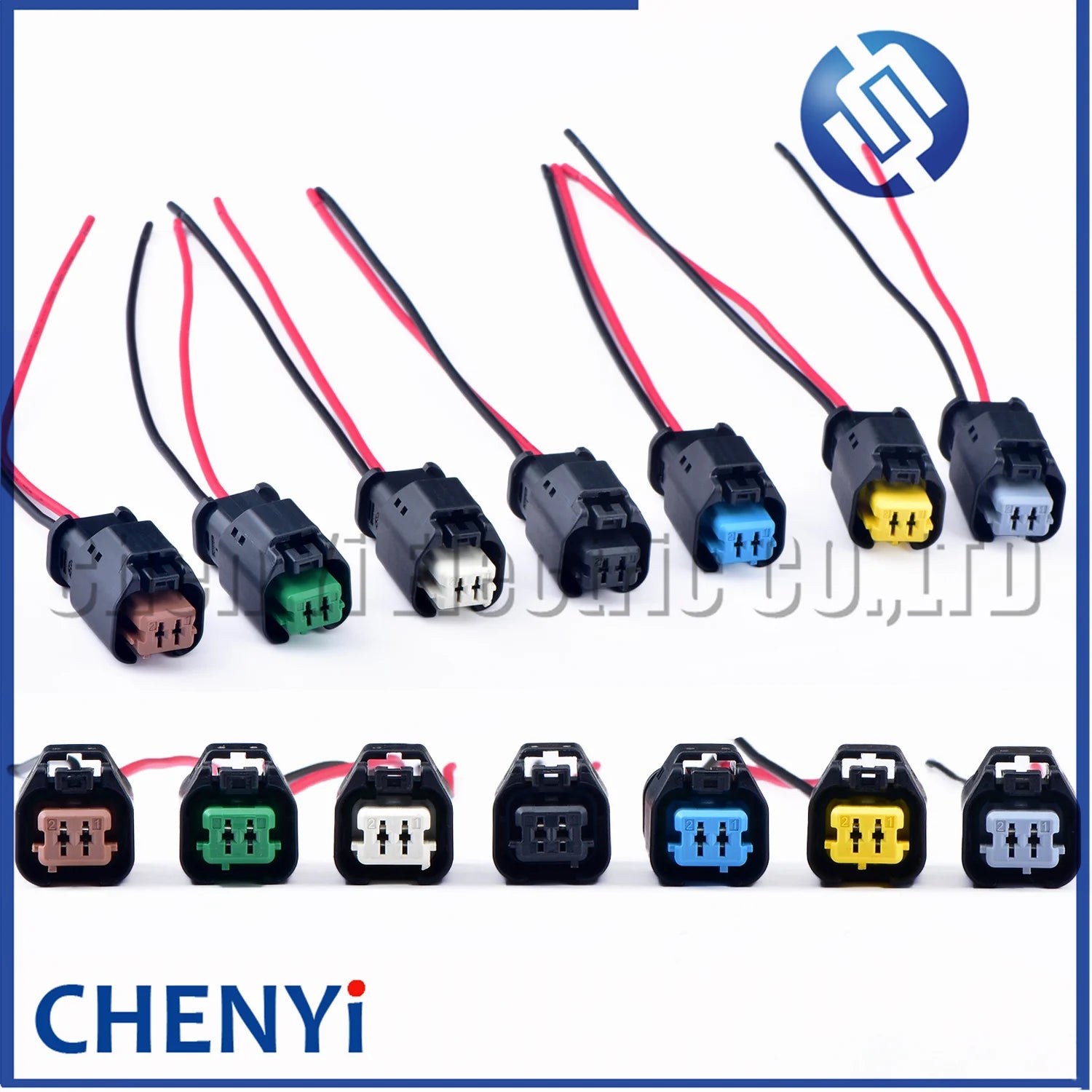 2 Pin Automotive waterproof connectors Sensor harness plug 1801175-5 1801175-4 1801175-2 1801175-6 1801175-7 1801175-3 1801175-1