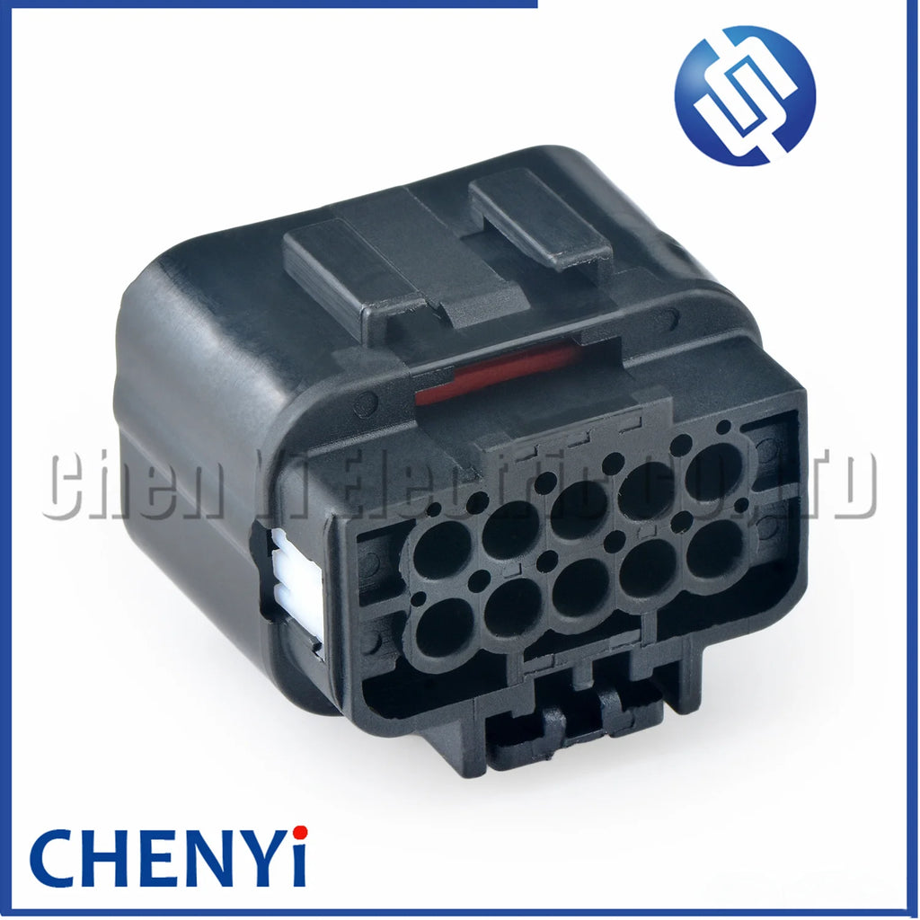 10 Pin Automotive waterproof connector harness plug 6189-0767 For Hitachi excavator 4HK1 6HK1 EGR Solenoid Valve