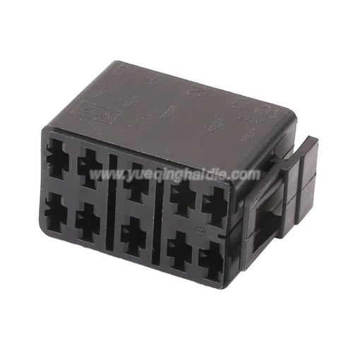 10 PIN Connector Unsealed 6.3mm Female Connector Wiring Harness VC2-01 Car Electric Wire Cable Connector