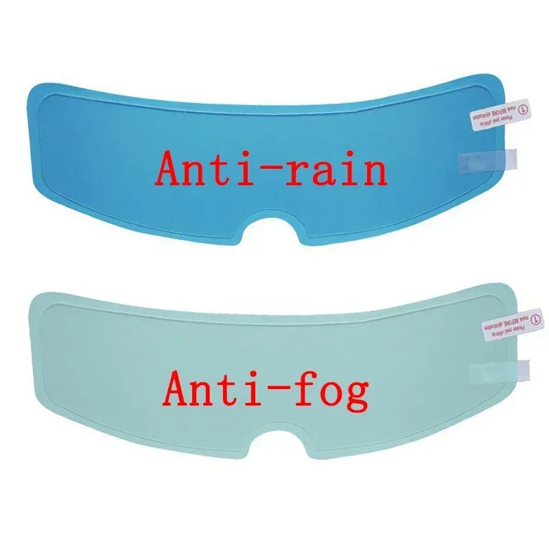 Motorcycle Helmet Anti-fog Film and Rainproof Film Universal Motorcycle Helmet Nano Coating Sticker Film Helmets Amagi